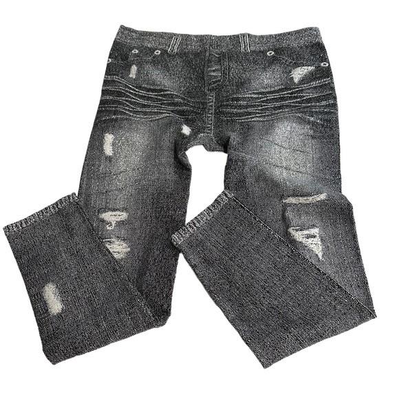 Icon Apparel women’s Jean photo leggings size 2x. - Picture 2 of 4